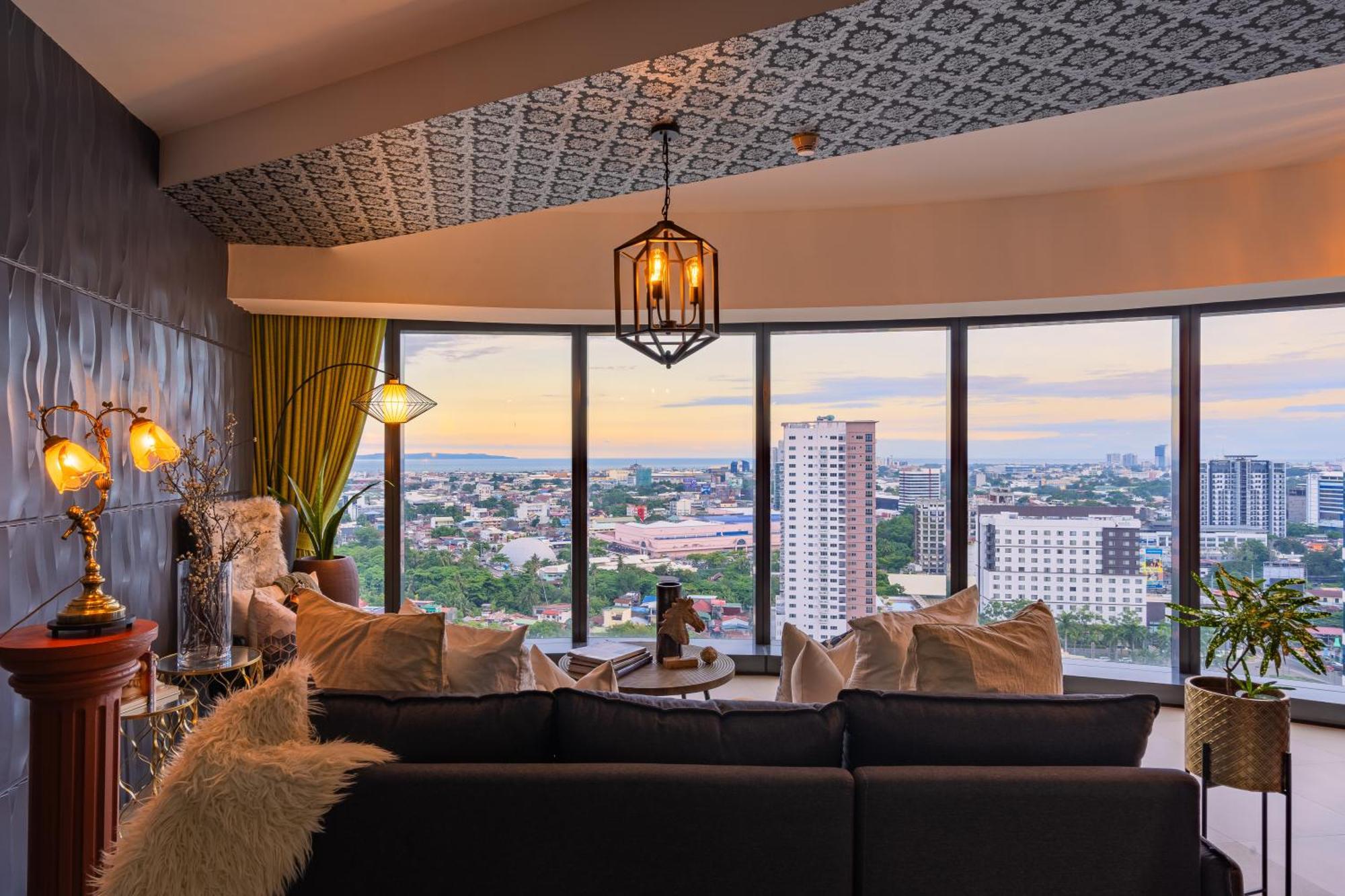 Glamorous Luxury 2 Bedroom Apartment In Aeon Towers I Panoramic Views I Free Wi-Fi, Gym And Pool I By Bleuspace Davao Exterior photo